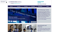 Desktop Screenshot of endoscopylondon.co.uk